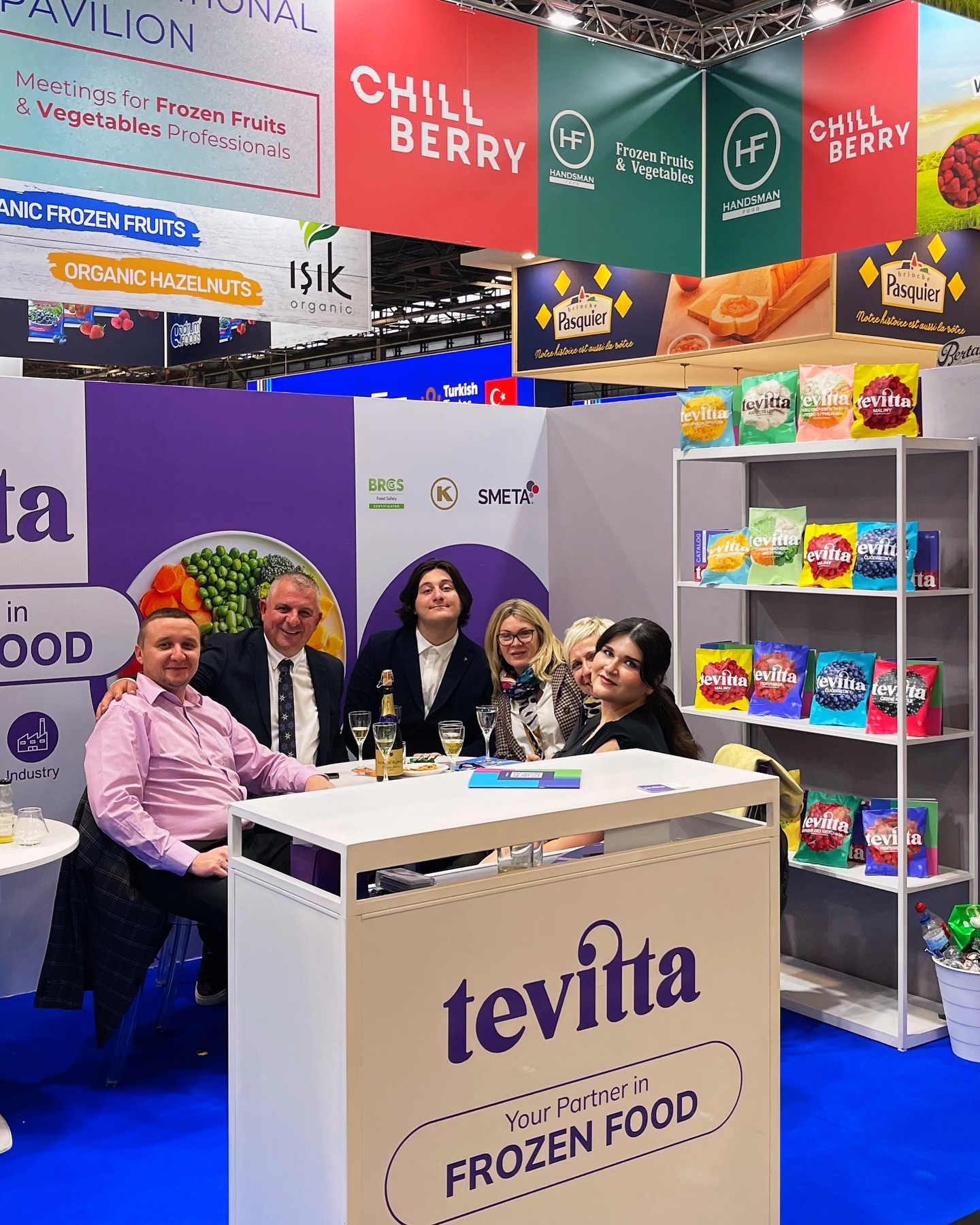 Стенд Tevitta на міжнародній виставці