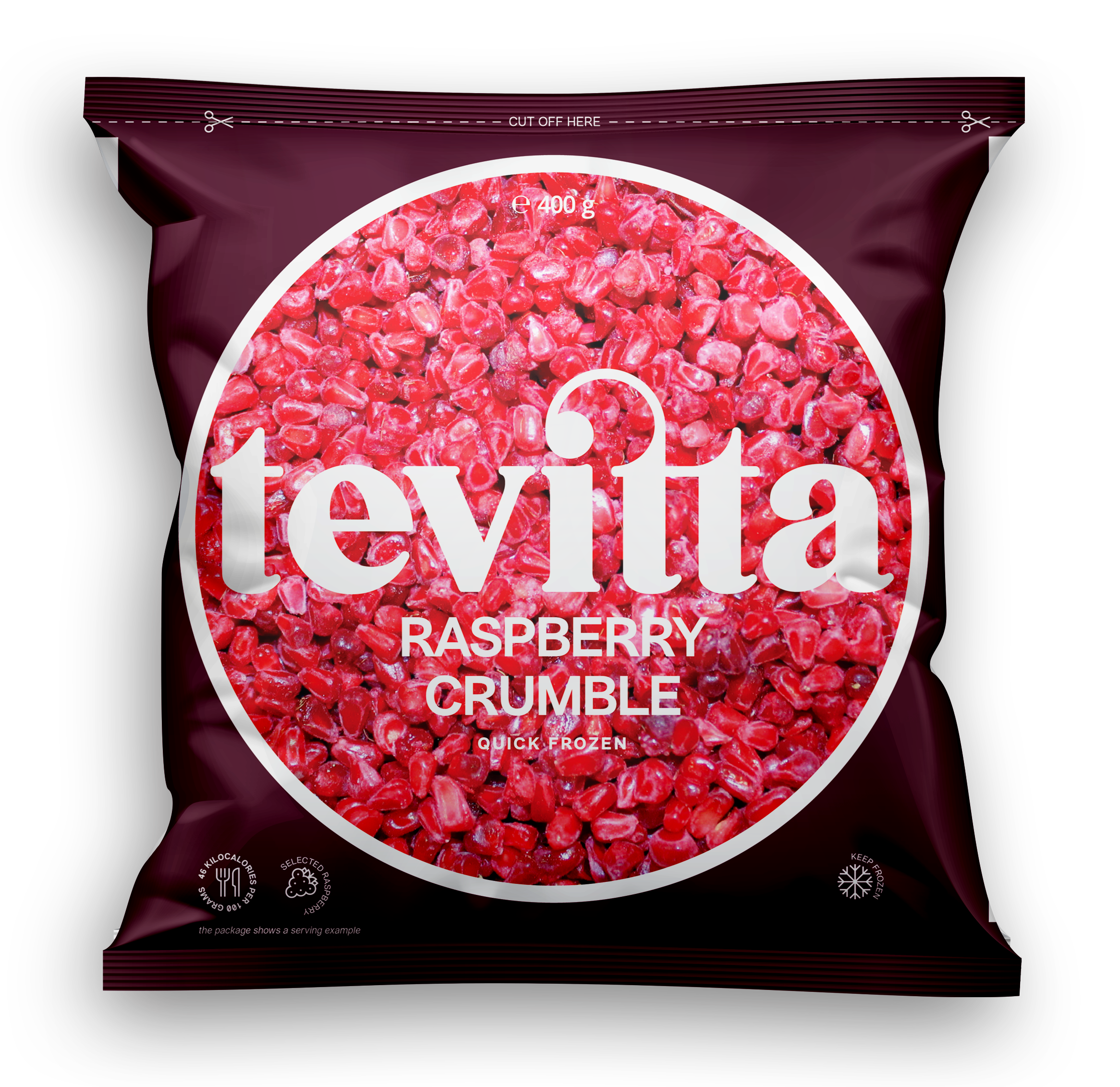 Малина подрібнена Tevitta