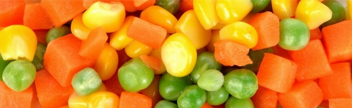 Мікс заморожених овочів і фруктів Tevitta