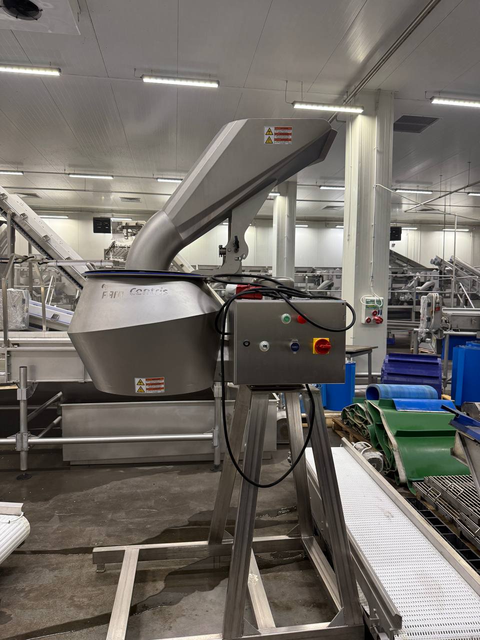 Виробнича лінія заморожування IQF Tevitta